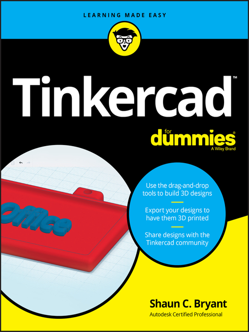 Cover image for Tinkercad For Dummies